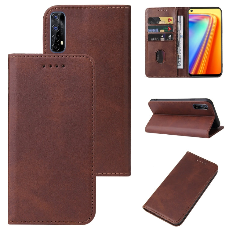 Custodia per telefono in pelle con chiusura magnetica, For Realme 6, For Realme 7 5G, For Realme 7 4G / RMX2155, For Realme C31, For Realme GT Neo Flash, For Realme GT Neo3, For Realme Narzo 50i, For Realme Q2 Pro