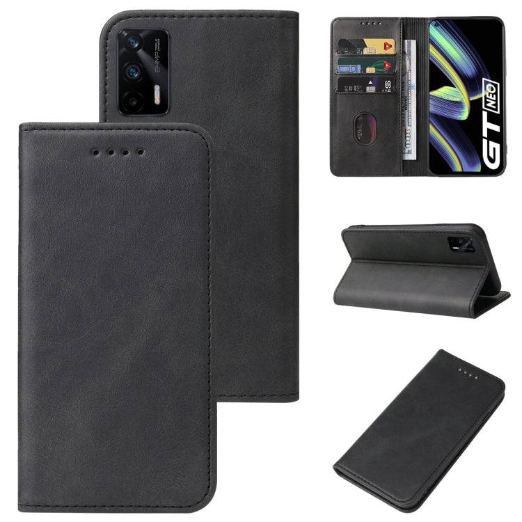 Custodia per telefono in pelle con chiusura magnetica, For Realme 6, For Realme 7 5G, For Realme 7 4G / RMX2155, For Realme C31, For Realme GT Neo Flash, For Realme GT Neo3, For Realme Narzo 50i, For Realme Q2 Pro