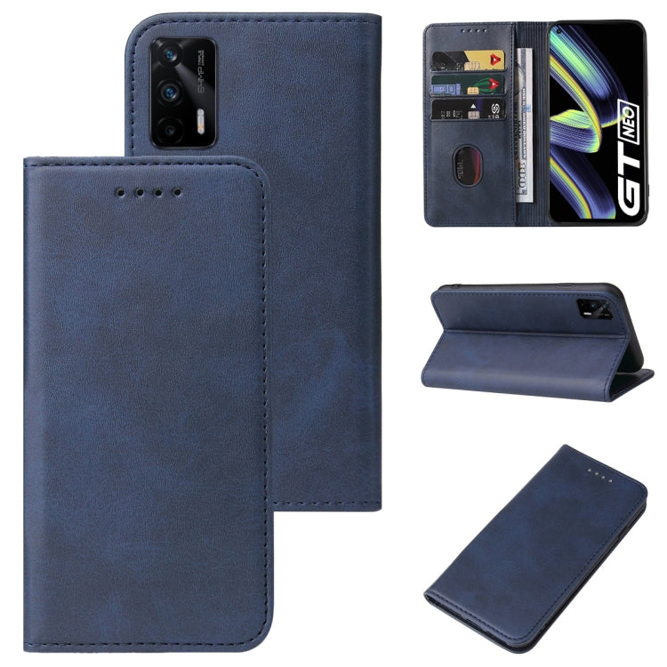 Custodia per telefono in pelle con chiusura magnetica, For Realme 6, For Realme 7 5G, For Realme 7 4G / RMX2155, For Realme C31, For Realme GT Neo Flash, For Realme GT Neo3, For Realme Narzo 50i, For Realme Q2 Pro