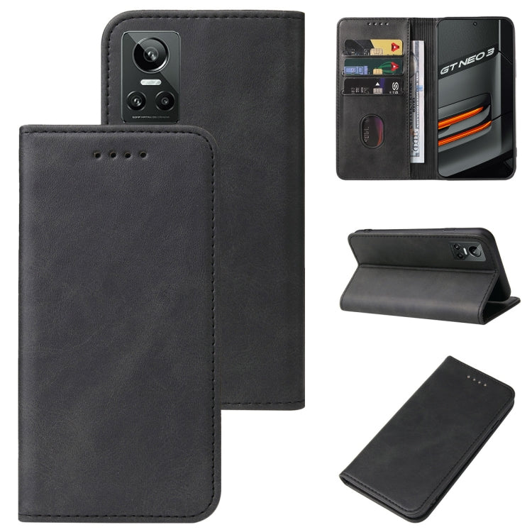 Custodia per telefono in pelle con chiusura magnetica, For Realme 6, For Realme 7 5G, For Realme 7 4G / RMX2155, For Realme C31, For Realme GT Neo Flash, For Realme GT Neo3, For Realme Narzo 50i, For Realme Q2 Pro