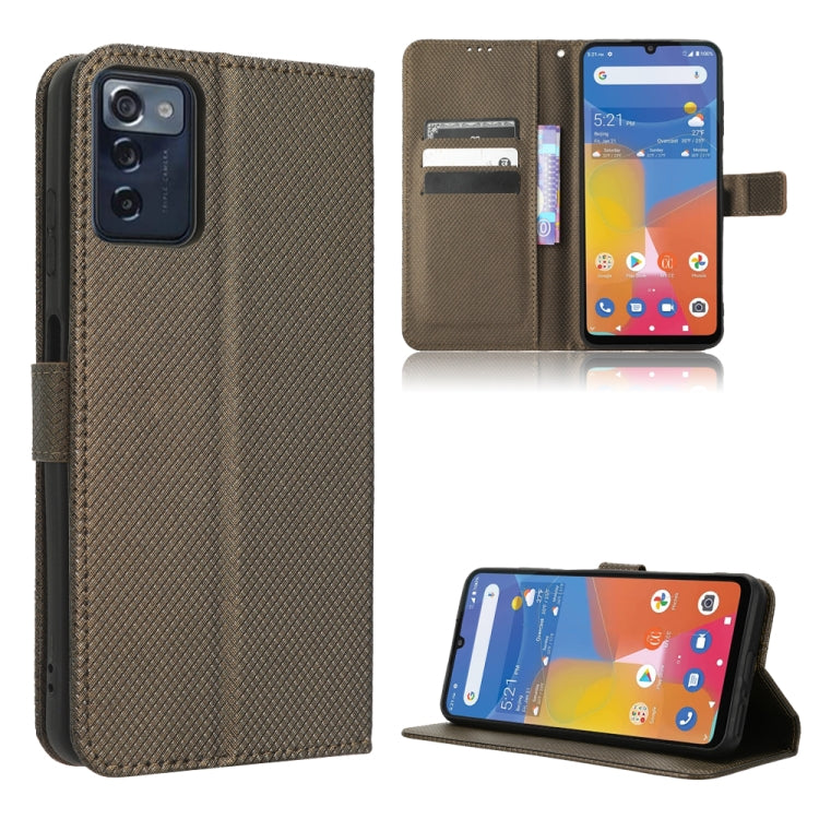 Custodia per telefono in pelle con trama a diamante, For Consumer Cellular ZMax 5G, For Motorola Moto E32s / G22, For Motorola Moto G32, For Motorola Moto S30 Pro 5G