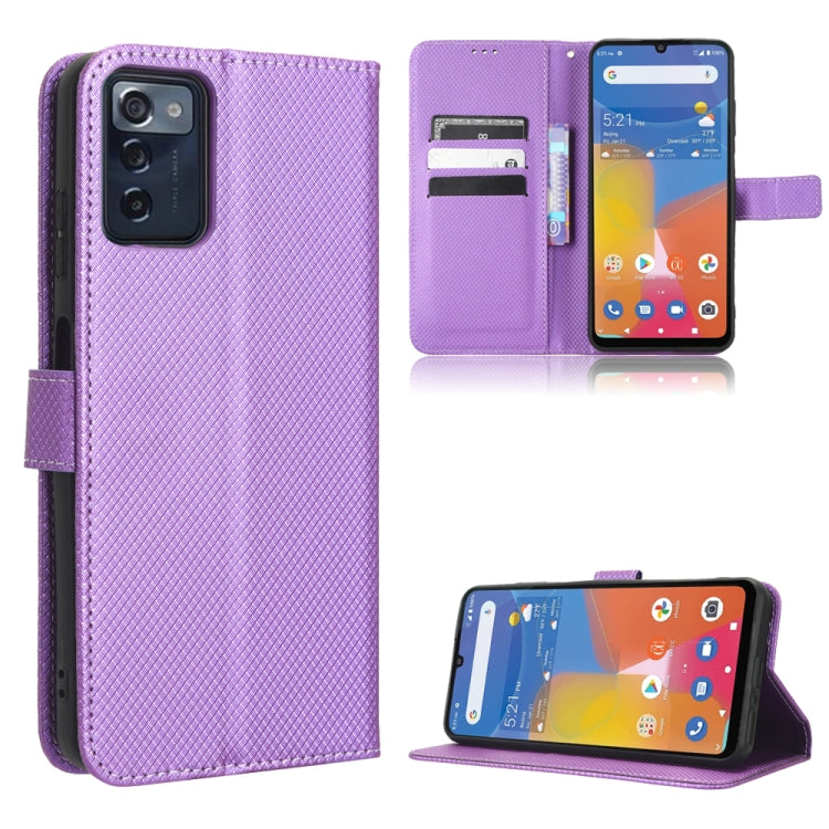 Custodia per telefono in pelle con trama a diamante, For Consumer Cellular ZMax 5G, For Motorola Moto E32s / G22, For Motorola Moto G32, For Motorola Moto S30 Pro 5G