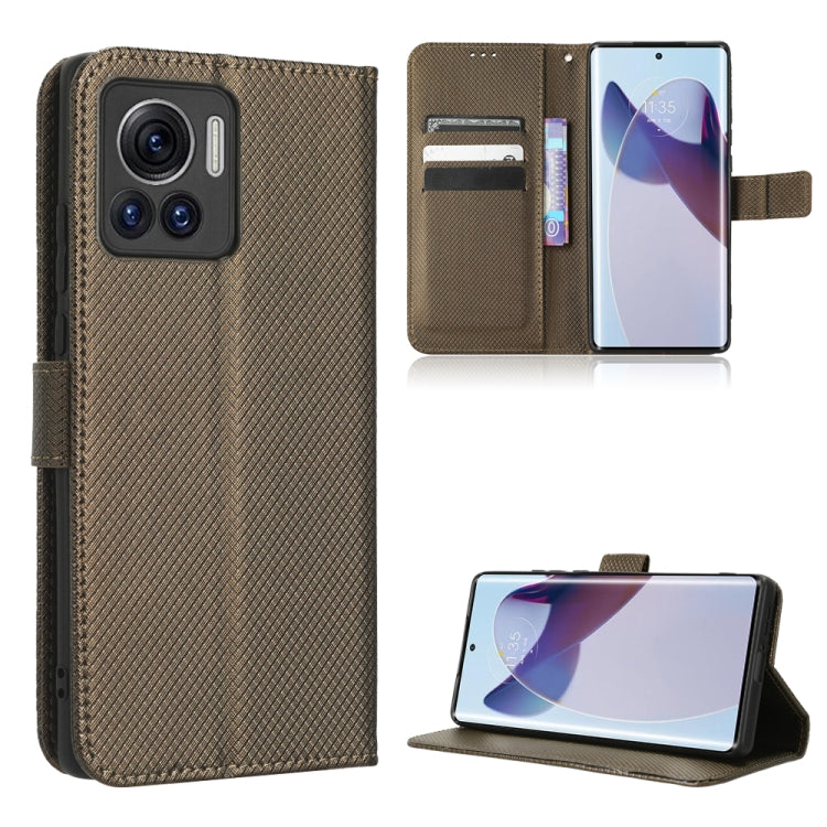 Custodia per telefono in pelle con trama a diamante, For Motorola Moto X30 Pro 5G / Edge 30 Ultra, For Nothing Phone 1, For OPPO A57 5G / 4G, For OPPO A97 5G