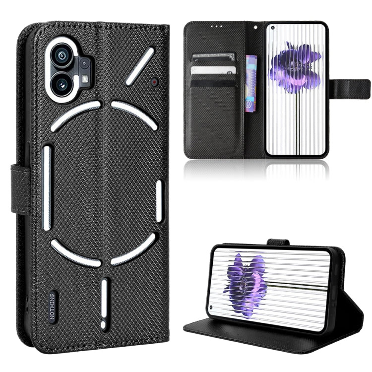 Custodia per telefono in pelle con trama a diamante, For Motorola Moto X30 Pro 5G / Edge 30 Ultra, For Nothing Phone 1, For OPPO A57 5G / 4G, For OPPO A97 5G