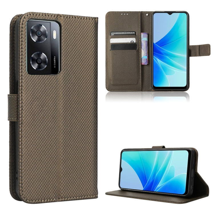 Custodia per telefono in pelle con trama a diamante, For Motorola Moto X30 Pro 5G / Edge 30 Ultra, For Nothing Phone 1, For OPPO A57 5G / 4G, For OPPO A97 5G
