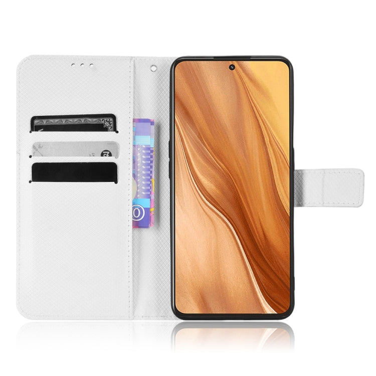 Custodia per telefono in pelle con trama a diamante, For Realme GT2 Explorer Master, For TCL 30 XL, For vivo Y02s, For vivo Y77 5G