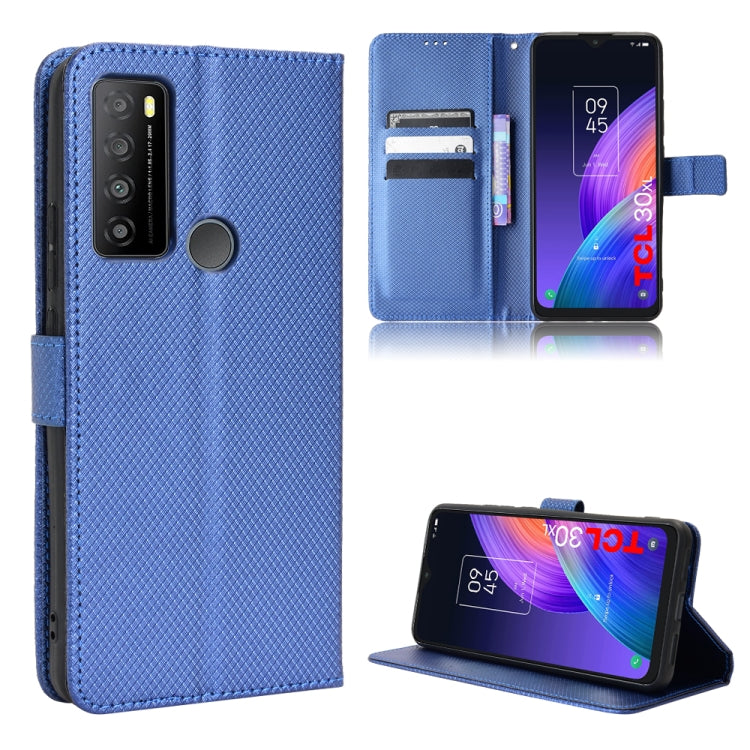 Custodia per telefono in pelle con trama a diamante, For Realme GT2 Explorer Master, For TCL 30 XL, For vivo Y02s, For vivo Y77 5G