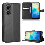 Custodia per telefono in pelle con trama a diamante, For Realme GT2 Explorer Master, For TCL 30 XL, For vivo Y02s, For vivo Y77 5G
