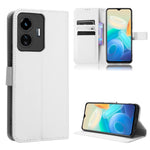 Custodia per telefono in pelle con trama a diamante, For Realme GT2 Explorer Master, For TCL 30 XL, For vivo Y02s, For vivo Y77 5G