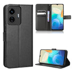 Custodia per telefono in pelle con trama a diamante, For Realme GT2 Explorer Master, For TCL 30 XL, For vivo Y02s, For vivo Y77 5G