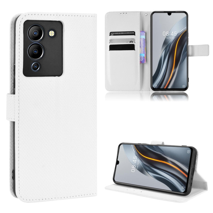 Custodia per telefono in pelle con trama a diamante, For Infinix Note 12 G96, For Infinix Note 12i, For Tecno Camon 19 Pro, For Tecno Camon 19