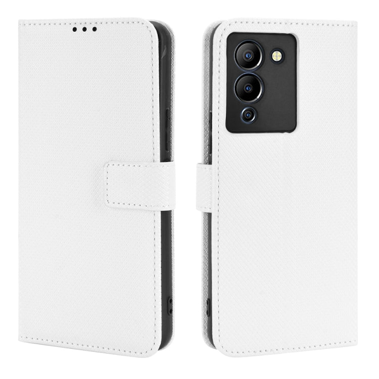 Custodia per telefono in pelle con trama a diamante, For Infinix Note 12 G96, For Infinix Note 12i, For Tecno Camon 19 Pro, For Tecno Camon 19