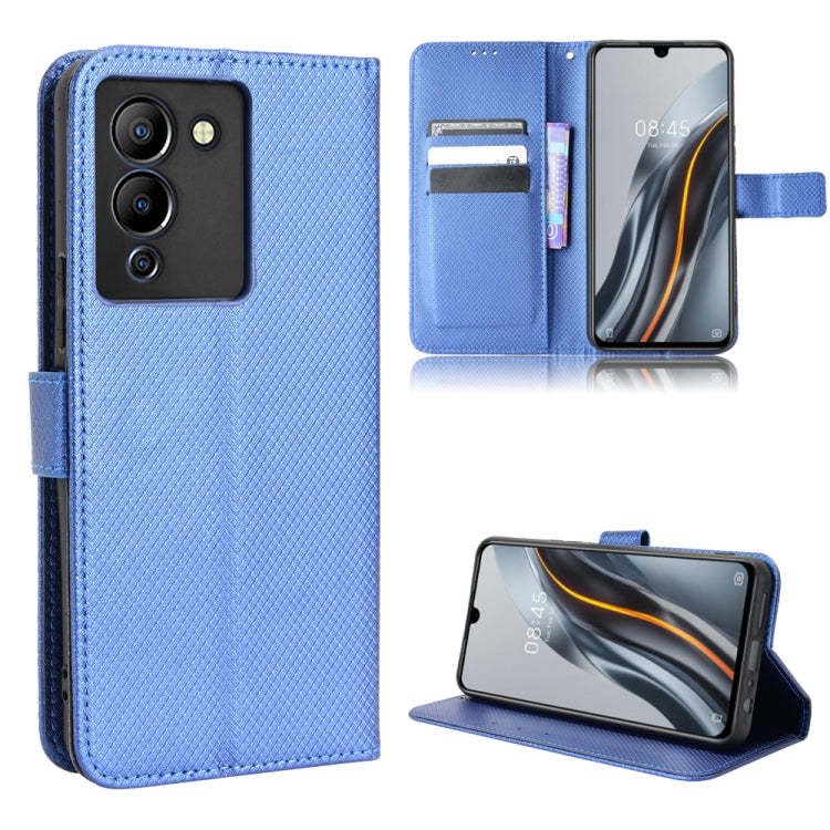 Custodia per telefono in pelle con trama a diamante, For Infinix Note 12 G96, For Infinix Note 12i, For Tecno Camon 19 Pro, For Tecno Camon 19