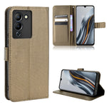 Custodia per telefono in pelle con trama a diamante, For Infinix Note 12 G96, For Infinix Note 12i, For Tecno Camon 19 Pro, For Tecno Camon 19