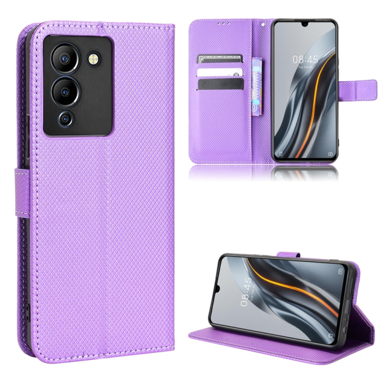 Custodia per telefono in pelle con trama a diamante, For Infinix Note 12 G96, For Infinix Note 12i, For Tecno Camon 19 Pro, For Tecno Camon 19