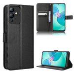 Custodia per telefono in pelle con trama a diamante, For Infinix Note 12 G96, For Infinix Note 12i, For Tecno Camon 19 Pro, For Tecno Camon 19