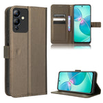 Custodia per telefono in pelle con trama a diamante, For Infinix Note 12 G96, For Infinix Note 12i, For Tecno Camon 19 Pro, For Tecno Camon 19