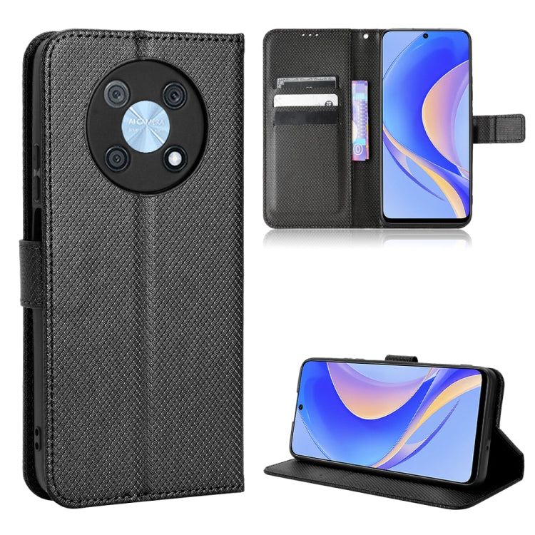 Custodia per telefono in pelle con trama a diamante, For Tecno Pova 3, For ASUS ROG Phone 6 / 6 Pro, For ASUS Zenfone 9, For Huawei nova Y90