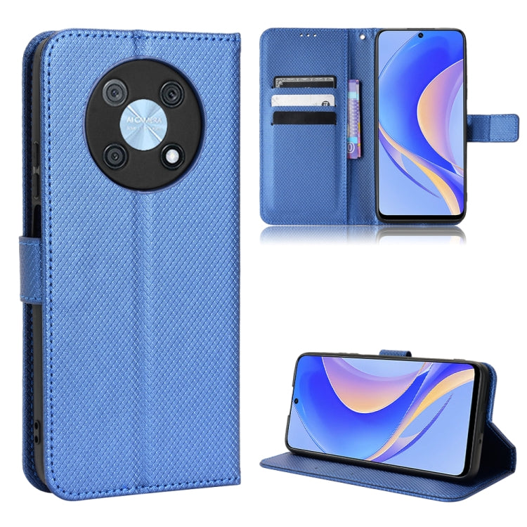 Custodia per telefono in pelle con trama a diamante, For Tecno Pova 3, For ASUS ROG Phone 6 / 6 Pro, For ASUS Zenfone 9, For Huawei nova Y90