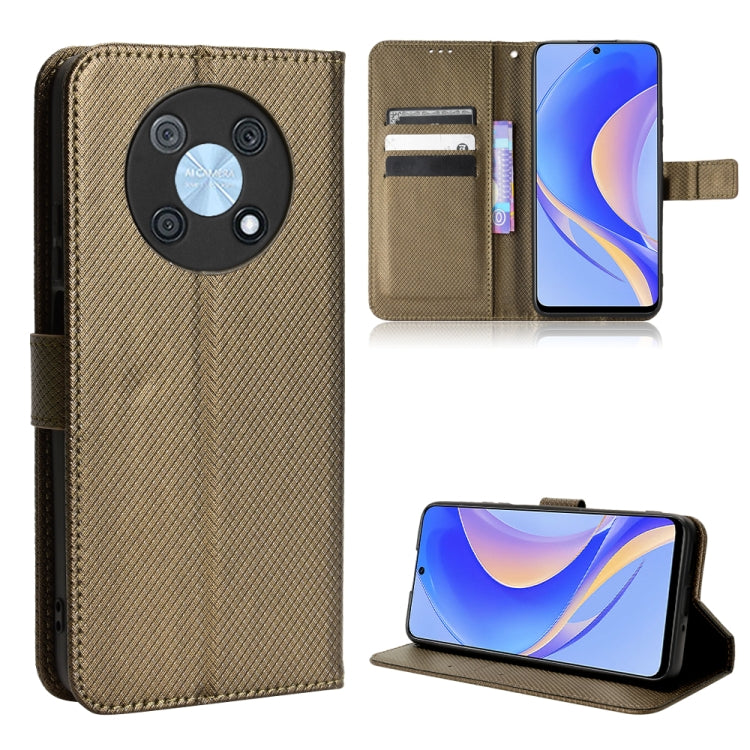 Custodia per telefono in pelle con trama a diamante, For Tecno Pova 3, For ASUS ROG Phone 6 / 6 Pro, For ASUS Zenfone 9, For Huawei nova Y90
