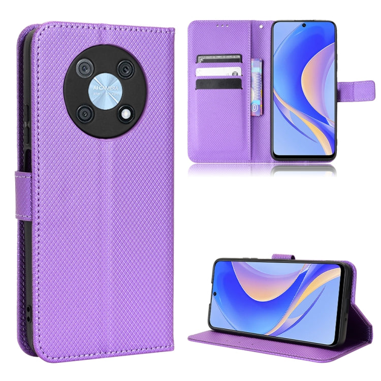 Custodia per telefono in pelle con trama a diamante, For Tecno Pova 3, For ASUS ROG Phone 6 / 6 Pro, For ASUS Zenfone 9, For Huawei nova Y90