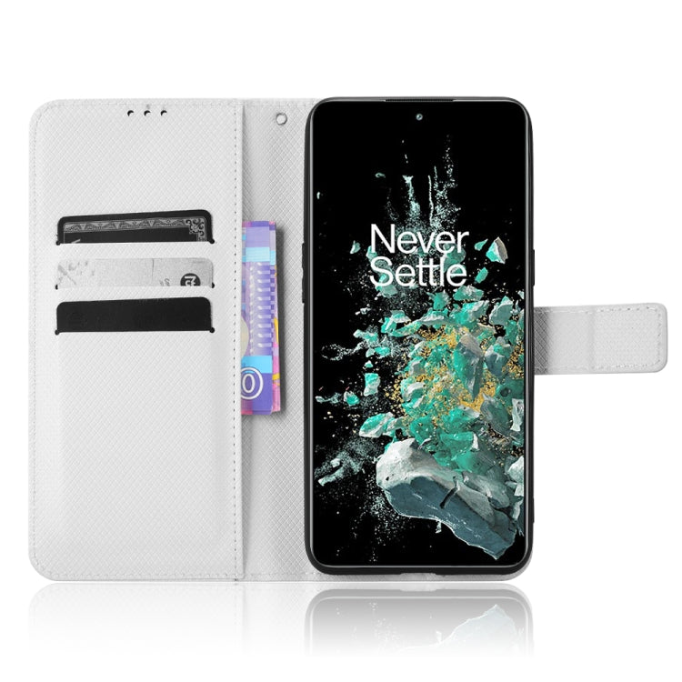 Custodia per telefono in pelle con trama a diamante, For OnePlus 10T 5G / Ace Pro 5G, For ZTE Avid 589 Z5158, For ZTE Nubia Red Magic 7S Pro, For ZTE Nubia Z40S Pro
