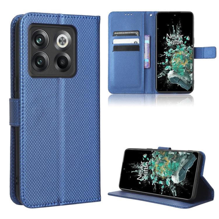 Custodia per telefono in pelle con trama a diamante, For OnePlus 10T 5G / Ace Pro 5G, For ZTE Avid 589 Z5158, For ZTE Nubia Red Magic 7S Pro, For ZTE Nubia Z40S Pro