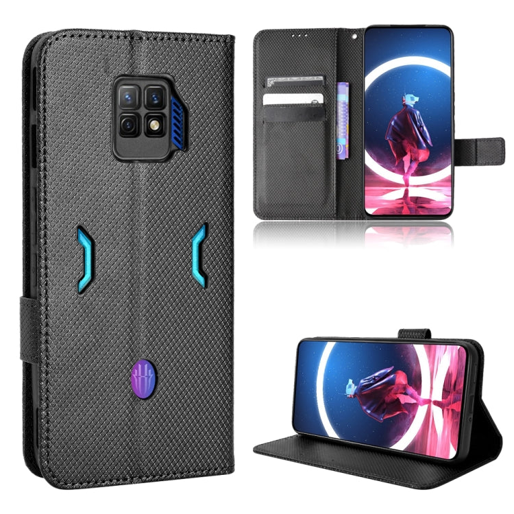 Custodia per telefono in pelle con trama a diamante, For OnePlus 10T 5G / Ace Pro 5G, For ZTE Avid 589 Z5158, For ZTE Nubia Red Magic 7S Pro, For ZTE Nubia Z40S Pro