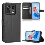 Custodia per telefono in pelle con trama a diamante, For OnePlus 10T 5G / Ace Pro 5G, For ZTE Avid 589 Z5158, For ZTE Nubia Red Magic 7S Pro, For ZTE Nubia Z40S Pro
