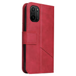 Custodia per telefono in pelle ad angolo retto GQUTROBE, For Xiaomi Poco F3, For Xiaomi Mi 11, For Xiaomi Mi Note 10, For Xiaomi Poco X3 NFC