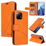 Custodia per telefono in pelle ad angolo retto GQUTROBE, For Xiaomi Poco F3, For Xiaomi Mi 11, For Xiaomi Mi Note 10, For Xiaomi Poco X3 NFC