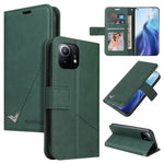 Custodia per telefono in pelle ad angolo retto GQUTROBE, For Xiaomi Poco F3, For Xiaomi Mi 11, For Xiaomi Mi Note 10, For Xiaomi Poco X3 NFC