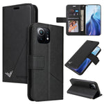 Custodia per telefono in pelle ad angolo retto GQUTROBE, For Xiaomi Poco F3, For Xiaomi Mi 11, For Xiaomi Mi Note 10, For Xiaomi Poco X3 NFC