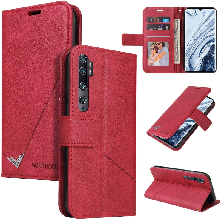 Custodia per telefono in pelle ad angolo retto GQUTROBE, For Xiaomi Poco F3, For Xiaomi Mi 11, For Xiaomi Mi Note 10, For Xiaomi Poco X3 NFC