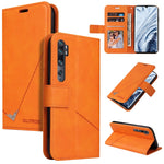 Custodia per telefono in pelle ad angolo retto GQUTROBE, For Xiaomi Poco F3, For Xiaomi Mi 11, For Xiaomi Mi Note 10, For Xiaomi Poco X3 NFC