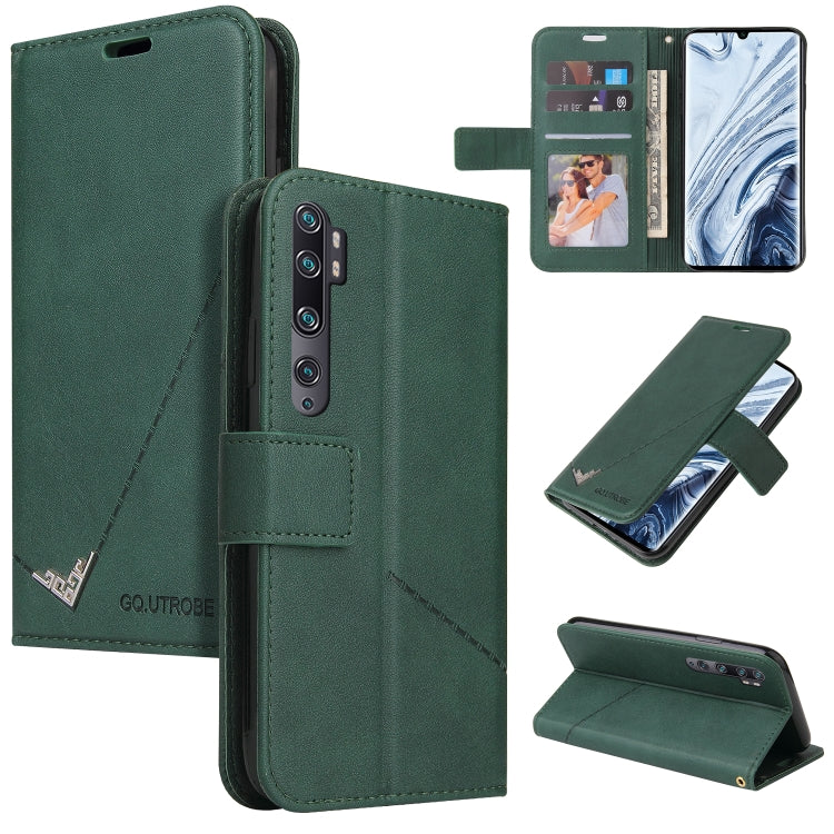 Custodia per telefono in pelle ad angolo retto GQUTROBE, For Xiaomi Poco F3, For Xiaomi Mi 11, For Xiaomi Mi Note 10, For Xiaomi Poco X3 NFC