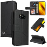 Custodia per telefono in pelle ad angolo retto GQUTROBE, For Xiaomi Poco F3, For Xiaomi Mi 11, For Xiaomi Mi Note 10, For Xiaomi Poco X3 NFC