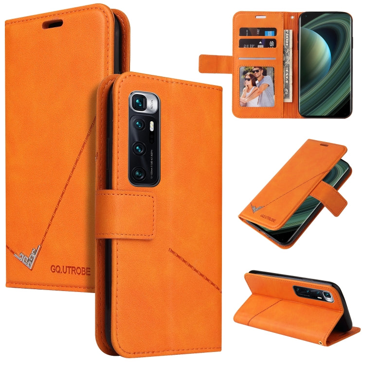 Custodia per telefono in pelle ad angolo retto GQUTROBE, For Xiaomi Mi 10T 5G, For Xiaomi Mi 10 5G, For Xiaomi Mi 10 Ultra, For Xiaomi Mi 10 Lite 5G