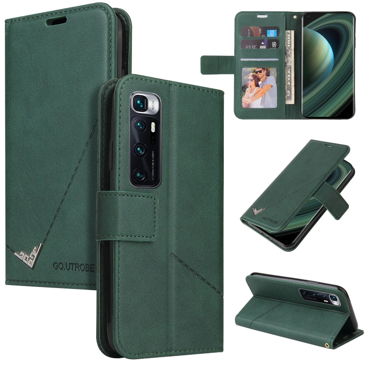 Custodia per telefono in pelle ad angolo retto GQUTROBE, For Xiaomi Mi 10T 5G, For Xiaomi Mi 10 5G, For Xiaomi Mi 10 Ultra, For Xiaomi Mi 10 Lite 5G