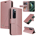 Custodia per telefono in pelle ad angolo retto GQUTROBE, For Xiaomi Mi 10T 5G, For Xiaomi Mi 10 5G, For Xiaomi Mi 10 Ultra, For Xiaomi Mi 10 Lite 5G