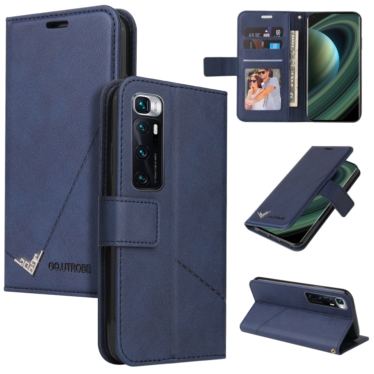 Custodia per telefono in pelle ad angolo retto GQUTROBE, For Xiaomi Mi 10T 5G, For Xiaomi Mi 10 5G, For Xiaomi Mi 10 Ultra, For Xiaomi Mi 10 Lite 5G