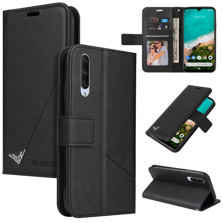 Custodia per telefono in pelle ad angolo retto GQUTROBE, For Xiaomi Mi A3, For Xiaomi Redmi Note 10 Pro Max, For Xiaomi Redmi Note 10 5G, For Xiaomi Redmi Note 10