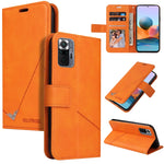 Custodia per telefono in pelle ad angolo retto GQUTROBE, For Xiaomi Mi A3, For Xiaomi Redmi Note 10 Pro Max, For Xiaomi Redmi Note 10 5G, For Xiaomi Redmi Note 10