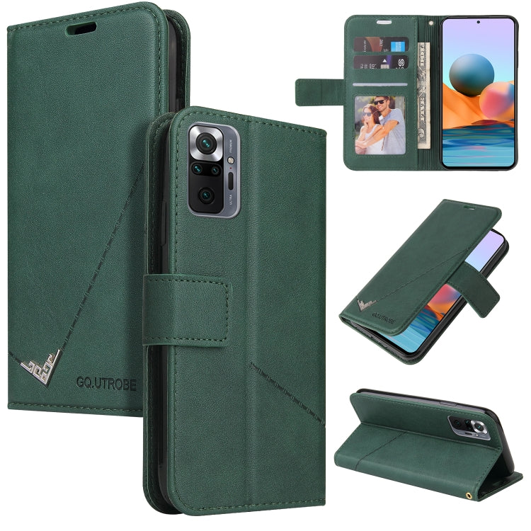 Custodia per telefono in pelle ad angolo retto GQUTROBE, For Xiaomi Mi A3, For Xiaomi Redmi Note 10 Pro Max, For Xiaomi Redmi Note 10 5G, For Xiaomi Redmi Note 10