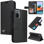 Custodia per telefono in pelle ad angolo retto GQUTROBE, For Xiaomi Mi A3, For Xiaomi Redmi Note 10 Pro Max, For Xiaomi Redmi Note 10 5G, For Xiaomi Redmi Note 10