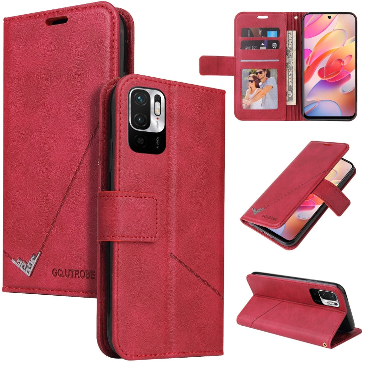 Custodia per telefono in pelle ad angolo retto GQUTROBE, For Xiaomi Mi A3, For Xiaomi Redmi Note 10 Pro Max, For Xiaomi Redmi Note 10 5G, For Xiaomi Redmi Note 10