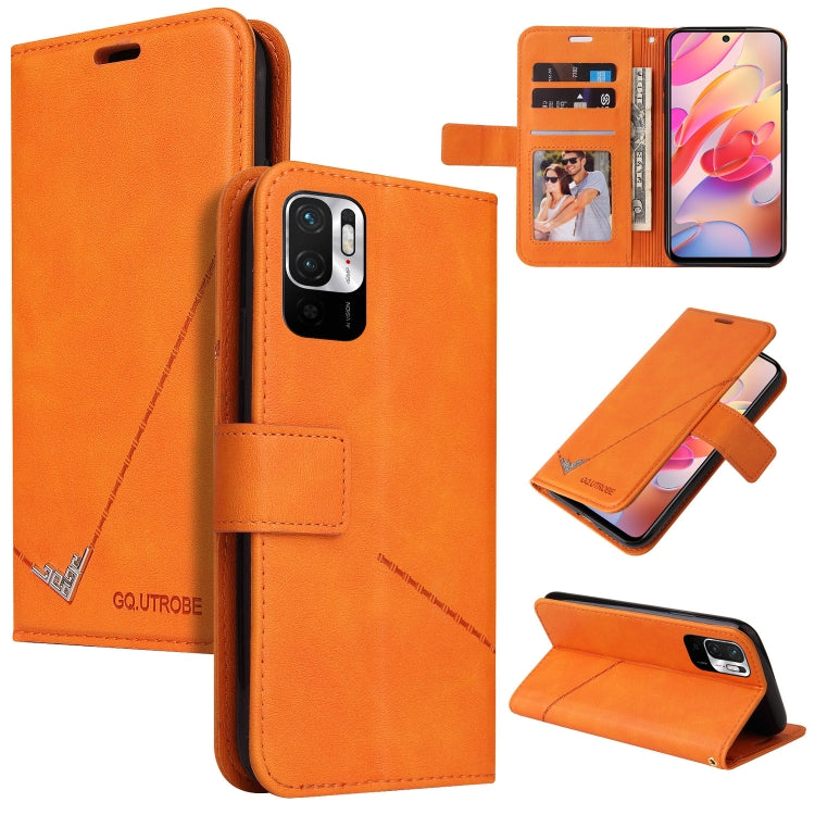 Custodia per telefono in pelle ad angolo retto GQUTROBE, For Xiaomi Mi A3, For Xiaomi Redmi Note 10 Pro Max, For Xiaomi Redmi Note 10 5G, For Xiaomi Redmi Note 10