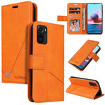 Custodia per telefono in pelle ad angolo retto GQUTROBE, For Xiaomi Mi A3, For Xiaomi Redmi Note 10 Pro Max, For Xiaomi Redmi Note 10 5G, For Xiaomi Redmi Note 10