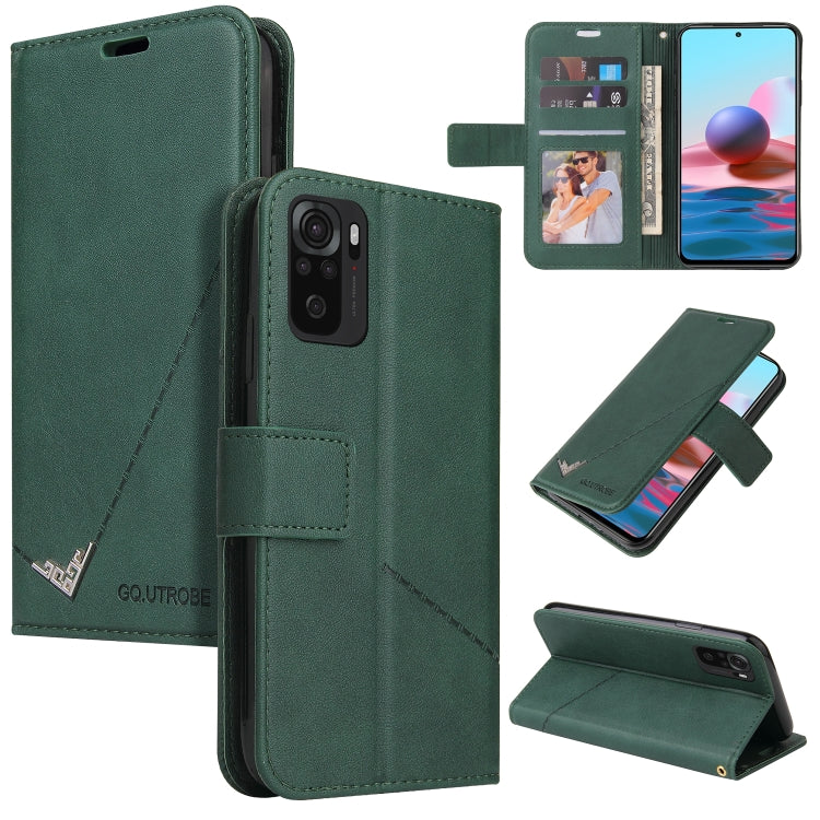 Custodia per telefono in pelle ad angolo retto GQUTROBE, For Xiaomi Mi A3, For Xiaomi Redmi Note 10 Pro Max, For Xiaomi Redmi Note 10 5G, For Xiaomi Redmi Note 10
