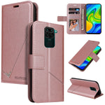 Custodia per telefono in pelle ad angolo retto GQUTROBE, For Xiaomi Redmi Note 9 5G, For Xiaomi Redmi 9T, For Xiaomi Redmi Note 9S, For Xiaomi Redmi Note 9